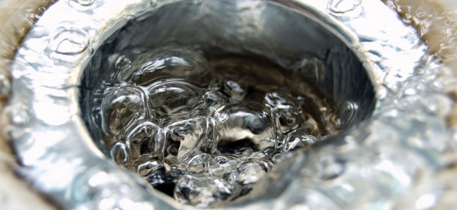 Unblock sink drain